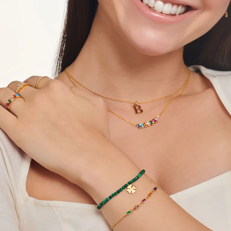 Thomas Sabo Armband tro, hopp och kärlek – A2050-881-7