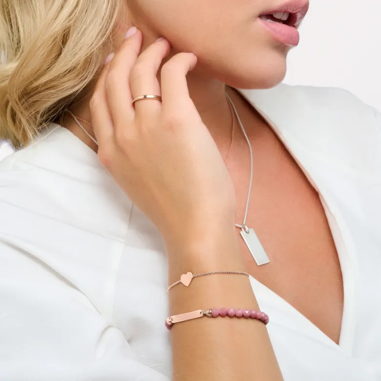 Thomas Sabo Armband tro, hopp och kärlek – A2050-881-7