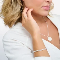 Thomas Sabo Armband tro, hopp och kärlek – A2050-881-7
