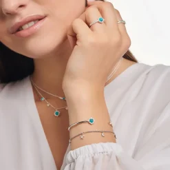 Thomas Sabo Armband turkos sten – A2023-405-17