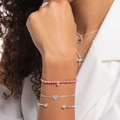 Thomas Sabo Armring vita stenar – AR105-051-14