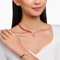 Thomas Sabo Berlock Lollipop Hjärta Röd Silver 2072-664-10