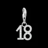 Thomas Sabo Berlock Nummer 18 Silver 2134-051-21