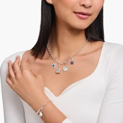 Thomas Sabo Berlock Stjärna Blå Silver 2070-639-10