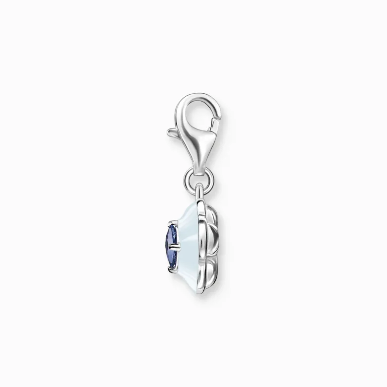 Thomas Sabo Blomma med blå sten silver – 1916