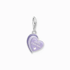 Thomas Sabo Charm BEST FRIEND Hjärta Lila 2046-664-13