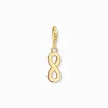Thomas Sabo Charm Evighetstecken Guld 1990-413-39