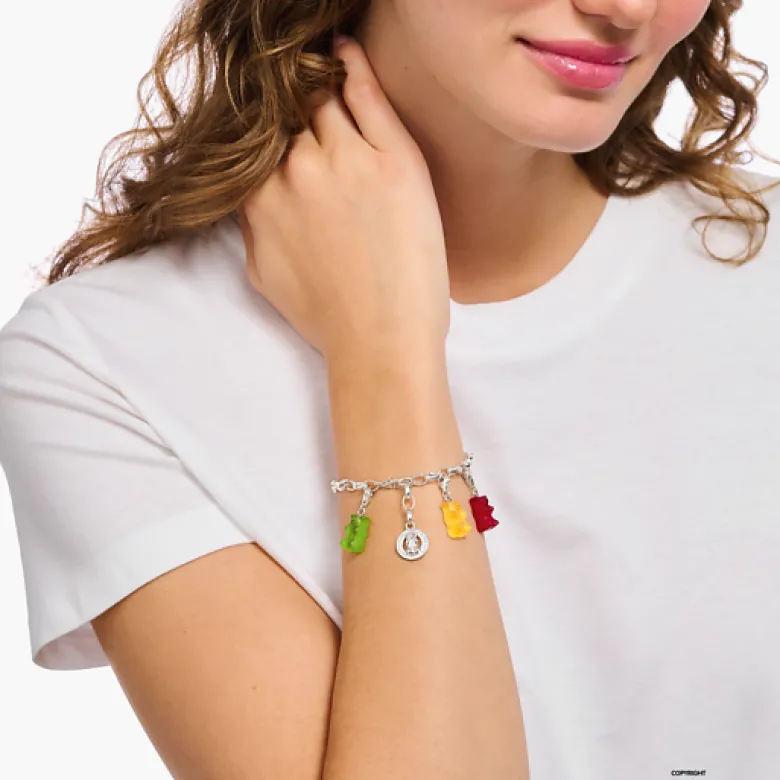 Thomas Sabo Charm Gummibjörn Vit 2187-017-14