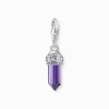 Thomas Sabo Charm Hexagon Silver Lila 2047-348-13