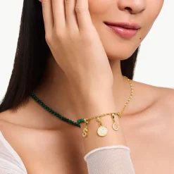 Thomas Sabo Charm Hästssko Guld/Vit 2018-427-14