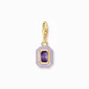 Thomas Sabo Charm Oktagon Lila 2034-565-13