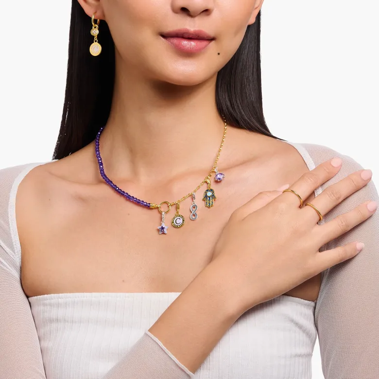 Thomas Sabo Charm Stjärna Lila 2039-041-13
