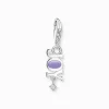 Thomas Sabo Charm-hängsmycke Joy med vit sten silver