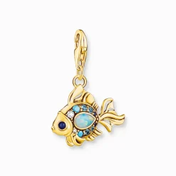 Thomas Sabo Färgglad fisk guldpläterad – 1921