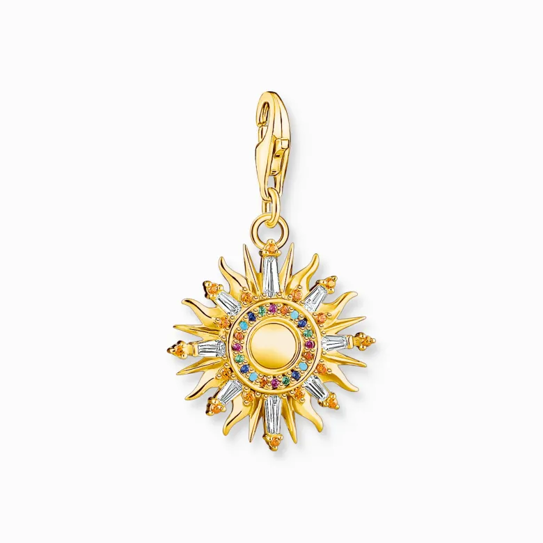 Thomas Sabo Färgglad sol guldpläterad – 1935