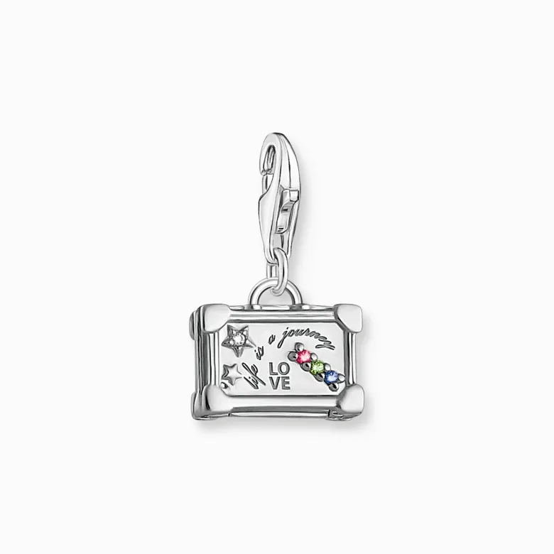 Thomas Sabo Färgglad vintage resväskan silver – 1936
