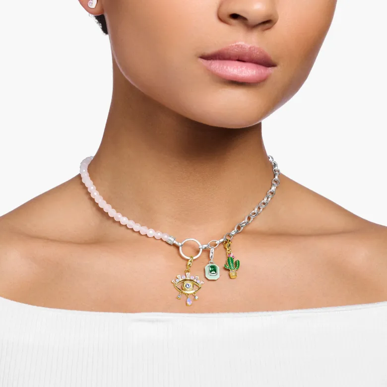 Thomas Sabo Grön kaktus guldpläterad – 1928