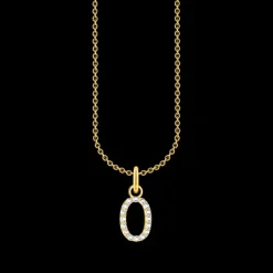 Thomas Sabo Halsband BOKSTAV O Guld KE2254-414-14