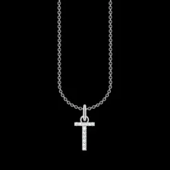 Thomas Sabo Halsband BOKSTAV T Silver KE2259-051-14