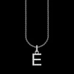 Thomas Sabo Halsband BOKSTAV E Silver KE2244-051-14