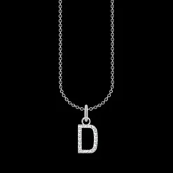 Thomas Sabo Halsband BOKSTAV D Silver KE2243-051-14