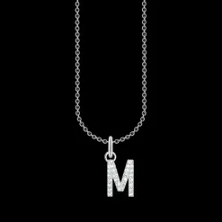 Thomas Sabo Halsband BOKSTAV M Silver KE2252-051-14