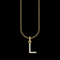 Thomas Sabo Halsband BOKSTAV L Guld KE2251-414-14