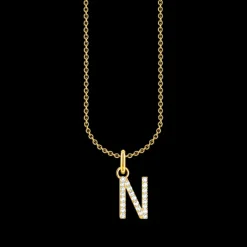 Thomas Sabo Halsband BOKSTAV N Guld KE2253-414-14