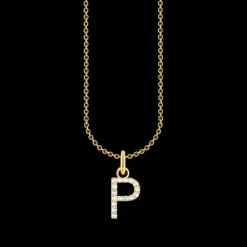 Thomas Sabo Halsband BOKSTAV P Guld KE2255-414-14