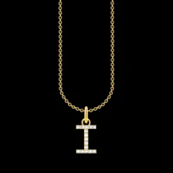 Thomas Sabo Halsband BOKSTAV I Guld KE2248-414-14