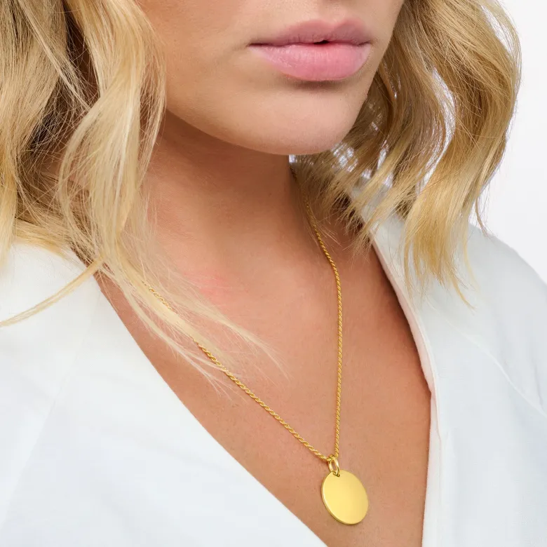 Thomas Sabo Halsband brick guld – KE2133-413-39
