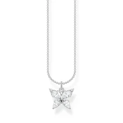 Thomas Sabo Halsband fjäril vita stenar – KE2101-051-14