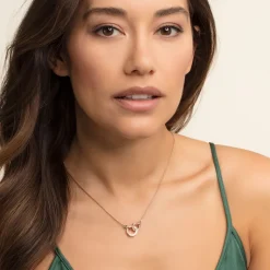 Thomas Sabo Halsband FOREVER TOGETHER Liten Rosé – KE1488-416-40 (MEGA KAMPANJ)