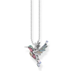 Thomas Sabo Halsband Färgglad Kolibri Silver – KE1969-340-7