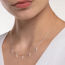Thomas Sabo Halsband kors – KE2077-051-14