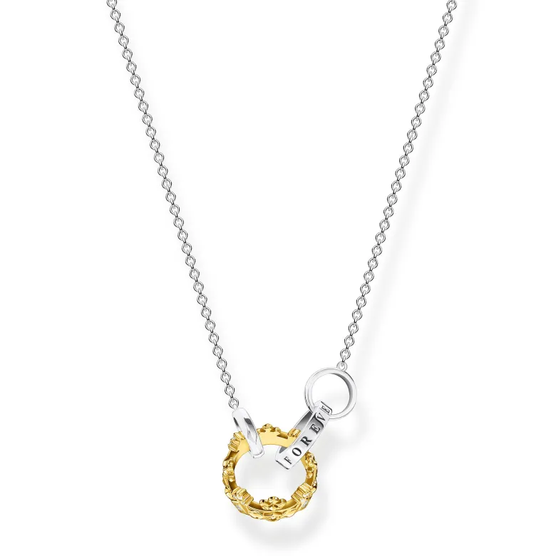 Thomas Sabo Halsband Krona Guld – KE1987-849-7