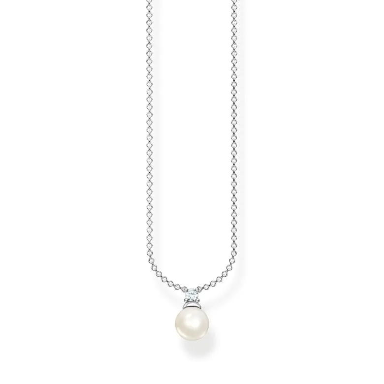 Thomas Sabo Halsband pärl silver – KE2121-167-14