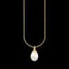 Thomas Sabo Halsband Pärla Guld KE2238-430-14