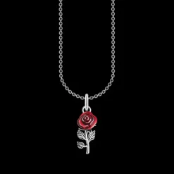 Thomas Sabo Halsband Ros Röd KE2219-664-10