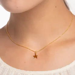 Thomas Sabo Halsband Stjärna Guld – KE2053-413-39