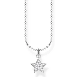 Thomas Sabo Halsband Stjärna Pavé Silver – KE2052-051-14