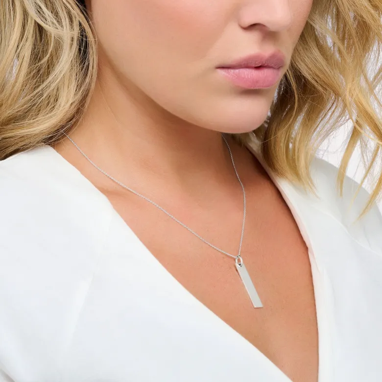 Thomas Sabo Halsband Tag Silver – KE2142-001-21 (MEGA KAMPANJ)
