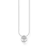 Thomas Sabo Halsband Tree of Love med vita stenar silver – KE2126-051-14