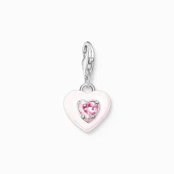 Thomas Sabo Hjärta med rosa stenar – 1915