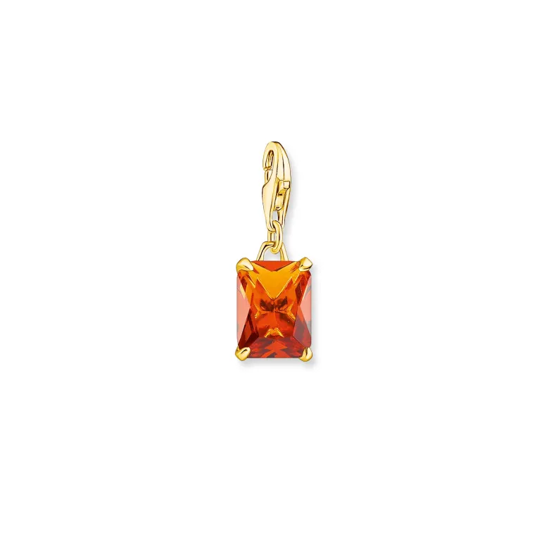 Thomas Sabo Hängsmycken Stor sten orange – 1868