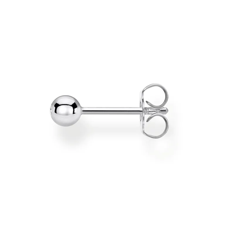 Thomas Sabo Individuellt Stiftörhängen Vit Sten Silver – H2130-051-14