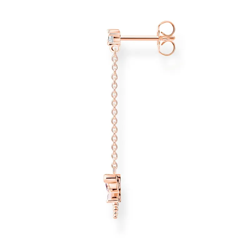 Thomas Sabo Individuellt Örhängen Slända Med Stenar Rosé – H2187-321-7