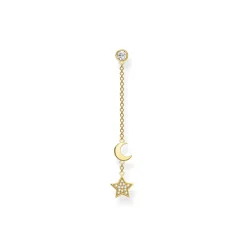 Thomas Sabo Individuellt Örhängen Stjärna & Måne Guld – H2151-414-14