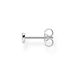 Thomas Sabo Individuellt Stiftörhängen Hjärta Med Pavé Silver- H2145-051-14