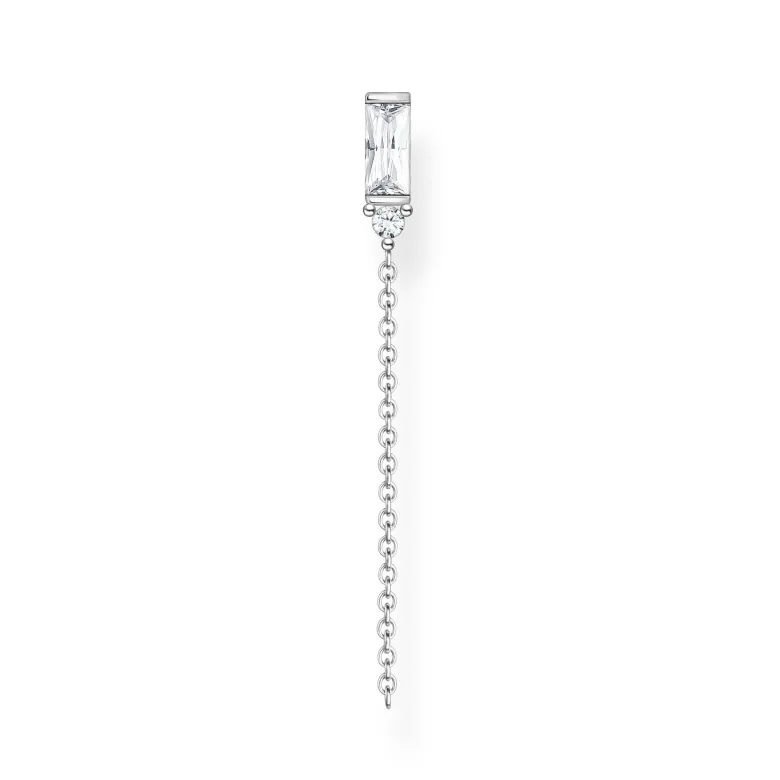 Thomas Sabo Individuellt Örhängen Vit Sten Silver – H2183-051-14